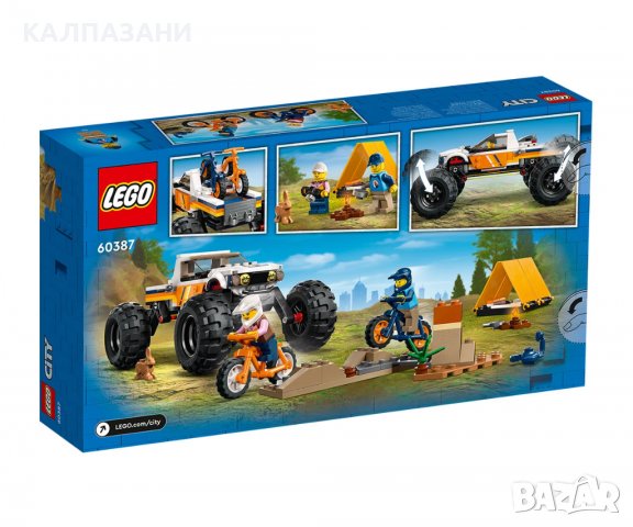 LEGO® City Great Vehicles 60387 - Офроуд приключения 4x4, снимка 2 - Конструктори - 39431420