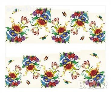 Ваденки за нокти с цветя, снимка 7 - Продукти за маникюр - 26978331