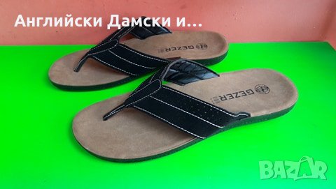 Английски мъжки чехли, снимка 2 - Мъжки чехли - 28351200