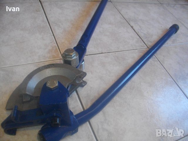 22мм/15мм Двоен Тръбогиб Голям 71см Масивен Немски Уред Огъване Всякакви Тръби Почти Нов Отличен, снимка 7 - Други инструменти - 43177376