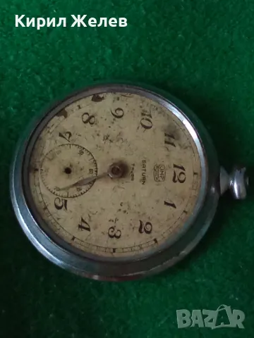 САТУРН / РУХЛА Стар НЕМСКИ ДЖОБЕН КОЛЕКЦИОНЕРСКИ ЧАСОВНИК 18722, снимка 17 - Джобни - 40091028