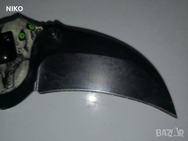Продавам,Индонезийски нож /КARAМBIT/Кали/Арнис/Ескрима, снимка 4 - Ножове - 37466318