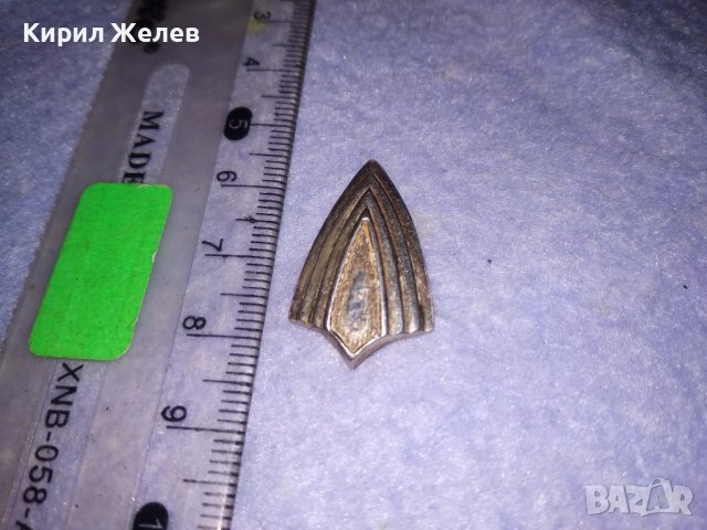 СТАР СРЕБЪРЕН РЕТРО ПЕНДАНТ АРТ ДЕКО ВИСУЛКА МЕДАЛЬОН 19469, снимка 4 - Антикварни и старинни предмети - 39307694