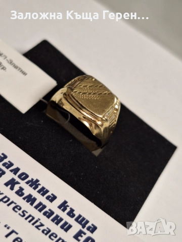 Мъжки златен пръстен - 3,16 гр., снимка 3 - Пръстени - 51960206