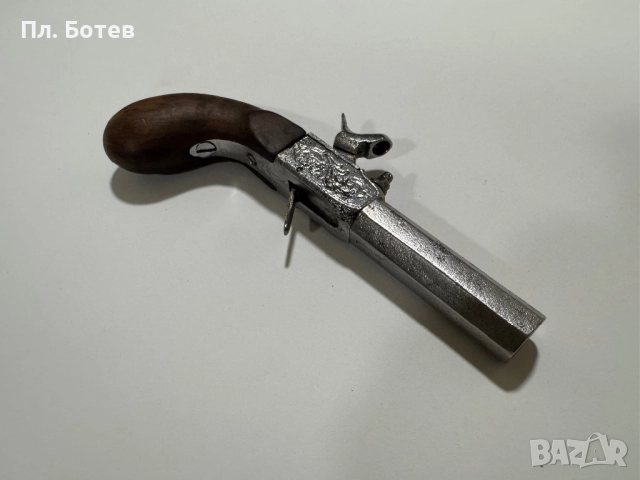 Стар капсулен пистолет, револвер, снимка 3 - Антикварни и старинни предмети - 52816368