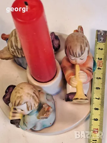 порцеланов свещник Hummel Goebel , снимка 5 - Декорация за дома - 49596003