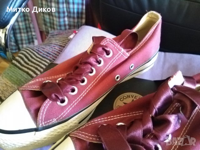 Converse кецове дамски USA американски размер №38 стелка245мм нови в кутия, снимка 4 - Маратонки - 39160593