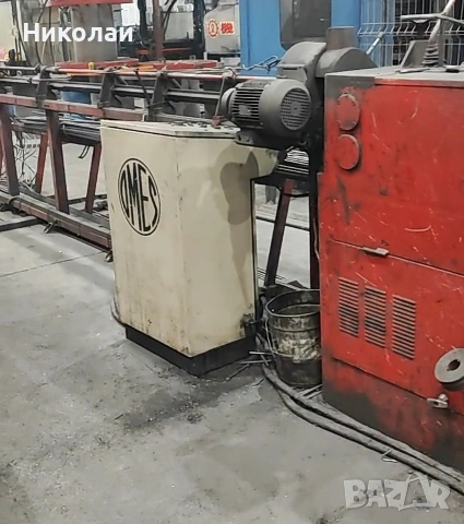 Машина за изправяне и рязане на арматура