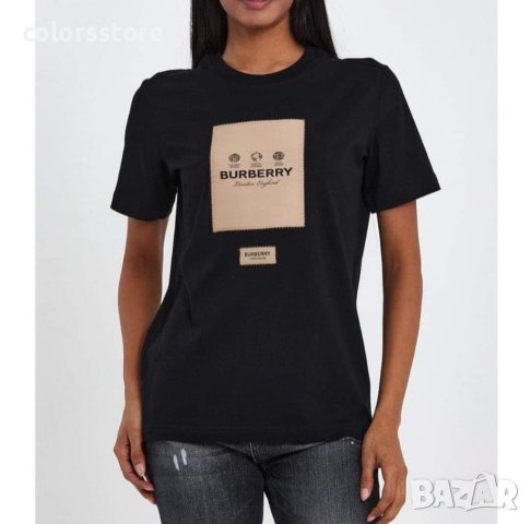 Черна тениска Burbarry-VL210W, снимка 1 - Тениски - 43204147
