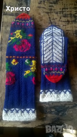 чорапи комплект етно, супер плътна и дебела вълна, снимка 1 - Ръчно изработени сувенири - 28172110