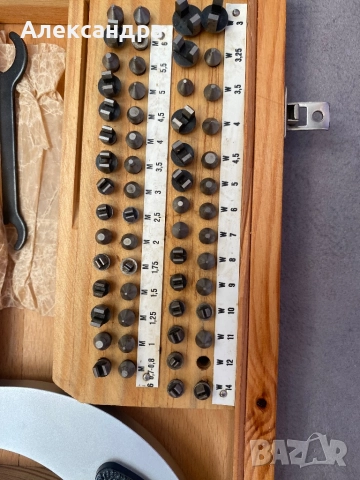 Микрометър - Резбомер, снимка 3 - Други инструменти - 52429412