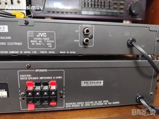 jvc a-gx2b. и jvc t-gx2lb, снимка 11 - Ресийвъри, усилватели, смесителни пултове - 52677647