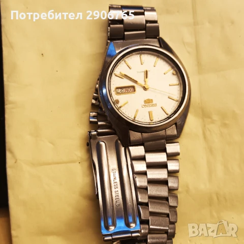 SEIKO 5 оригинален 7009А работещ, снимка 13 - Антикварни и старинни предмети - 51160404