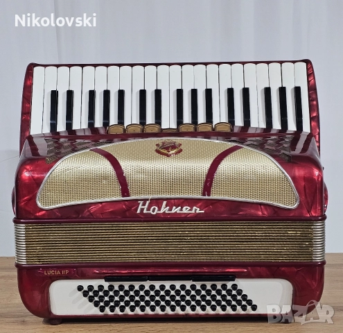 Акордеон Hohner Lucia II P, снимка 2 - Акордеони - 52884480