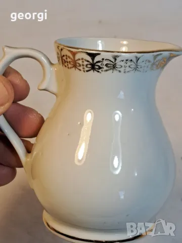 българска порцеланова каничка за мляко Видин 20/2