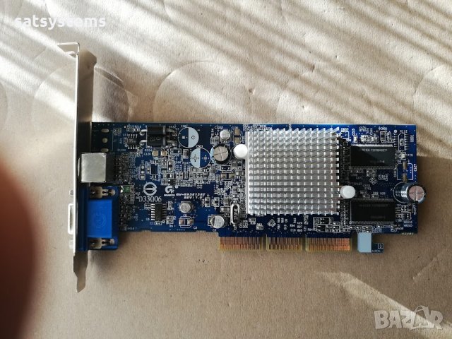 Видео карта ATi Radeon Gigabyte R9200SE 128MB DDR 64bit AGP