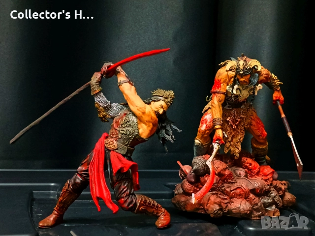 Six Faces of Madness 2004 McFarlane action figures Atilla, Vlad the Impaler екшън фигурки 