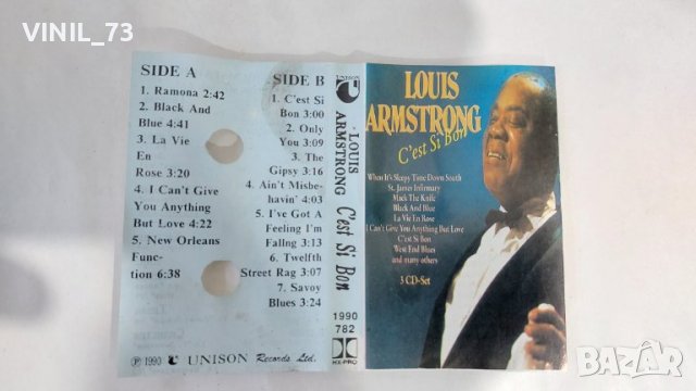 Louis Armstrong – C'est Si Bon, снимка 2 - Аудио касети - 38401809
