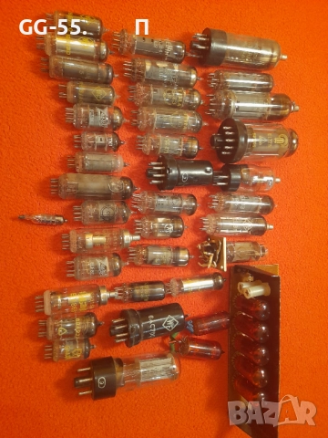 Лампи с  позлатени пинове, снимка 3 - Друга електроника - 52565849