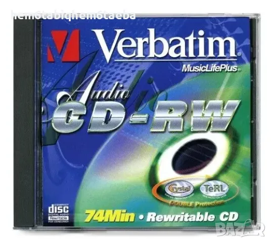 CD-RW Digital Audio - многократно записваеми музикални дискове за домашни CD рекордери тип "дек"