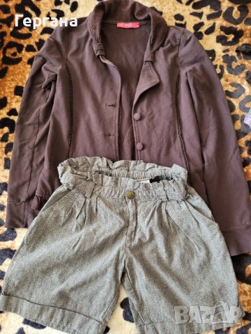 Сако и къс панталон за момиче 