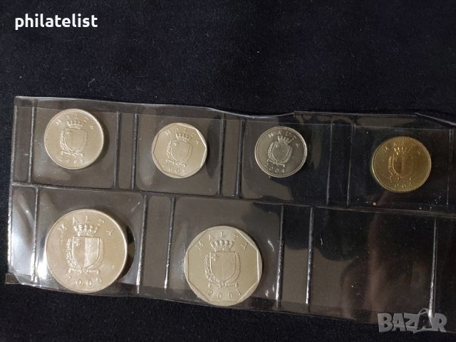 Малта - от 1998 до 2004 , Сет от 6 монети, снимка 1 - Нумизматика и бонистика - 37792853