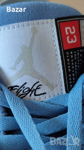 Нови Оригинални Обувки Nike Air Jordan 4 University Blue Размер 42.5 Кецове Сини Маратонки 27см uk8, снимка 7 - Кецове - 40430183