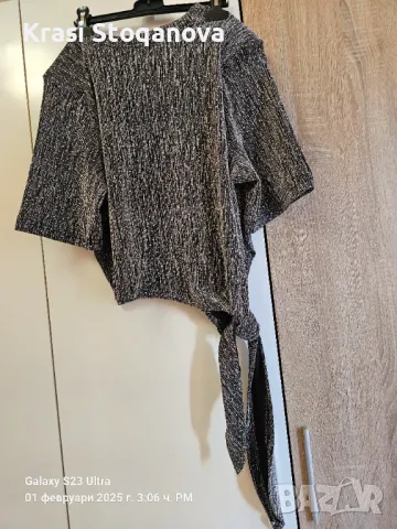 Елегантна и Официална Блуза / Made in Italy , снимка 9 - Корсети, бюстиета, топове - 48919105