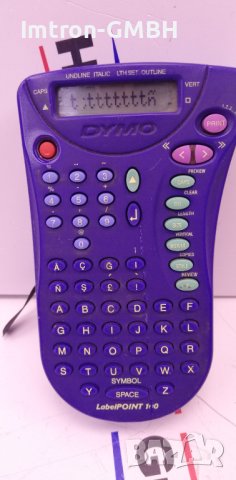 DYMO labelpoint 100 Electronic Label Maker / принтер за етикети DYMO labelpoint 100, снимка 1 - Друга електроника - 40883630