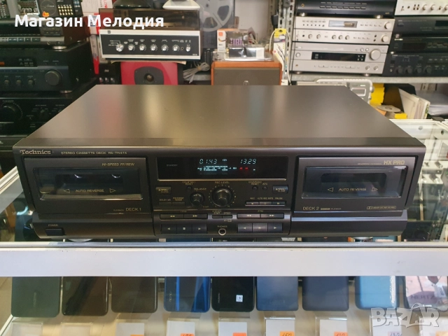 Касетен дек Technics RS-TR474 В отлично техническо и визуално състояние., снимка 2 - Декове - 35508370