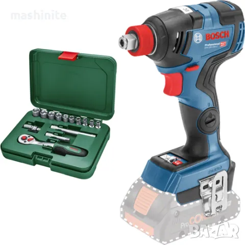 Акумулаторен ударен гайковерт GDX 18V-200 C solo Professional Bosch, снимка 1