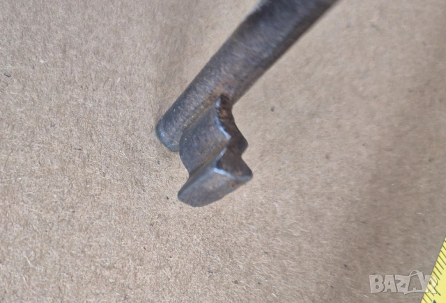 Стар ключ - голям за брава 2, снимка 3 - Антикварни и старинни предмети - 53043090
