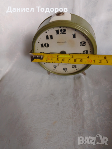 Стар Руски Механичен Будилник -Янтар -. СССР. - Работи и Звъни, снимка 9 - Колекции - 44878534