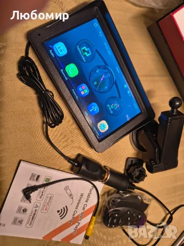 Автомобилен MP5 плейър Bluetooth безжичен Carplay Android Auto Mirror Link 7incha, снимка 5 - Навигация за кола - 49863541
