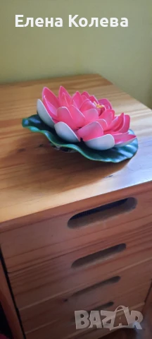 Изкуствено цвете - лилия, снимка 4 - Изкуствени цветя - 50551246