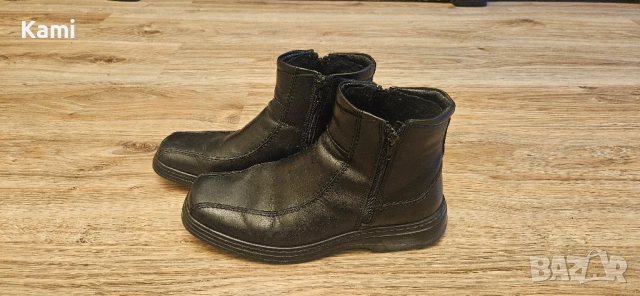 Мъжки боти, номер 40, естествена кожа , снимка 3 - Мъжки боти - 52012046