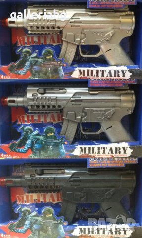 Военни детски пистолети със светлини и звуци - пистолет
