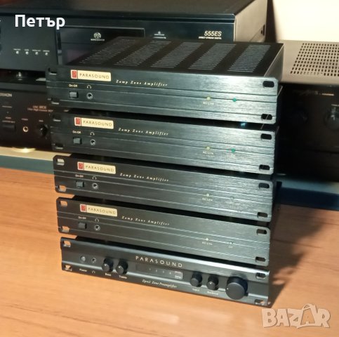 Parasound Zpre2 Preamp + Parasound Zamp v.2 (power amp), снимка 3 - Ресийвъри, усилватели, смесителни пултове - 44105122