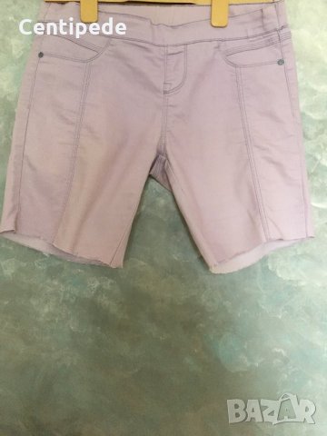 Къси панталонки в пастелно лилаво Stradivarius, снимка 1 - Къси панталони и бермуди - 32213008