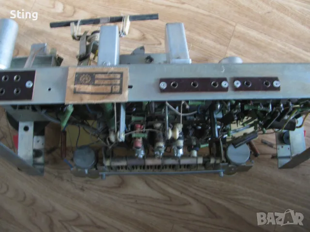 Лампово  Радио  ,  Шаси  с  Елементи  ,  Отлично, снимка 5 - Радиокасетофони, транзистори - 48809626