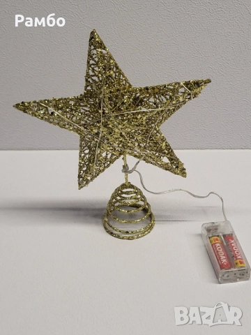 Звезда Светеща Коледен Връх, снимка 4 - Други - 52394210