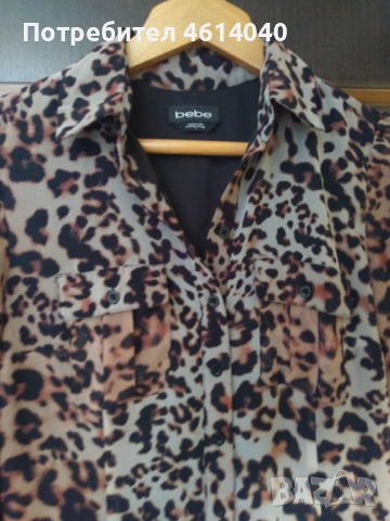 Рокля цвятът леопардов размер S, снимка 2 - Рокли - 52458203
