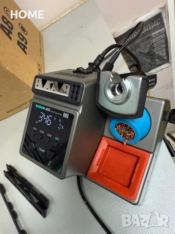 Станция за запояване Sugon A9 , снимка 7 - Друга електроника - 53511296