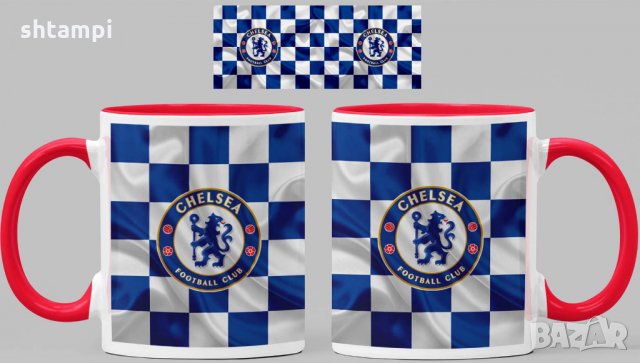 Чаша Челси Chelsea Керамична, снимка 3 - Фен артикули - 34784070