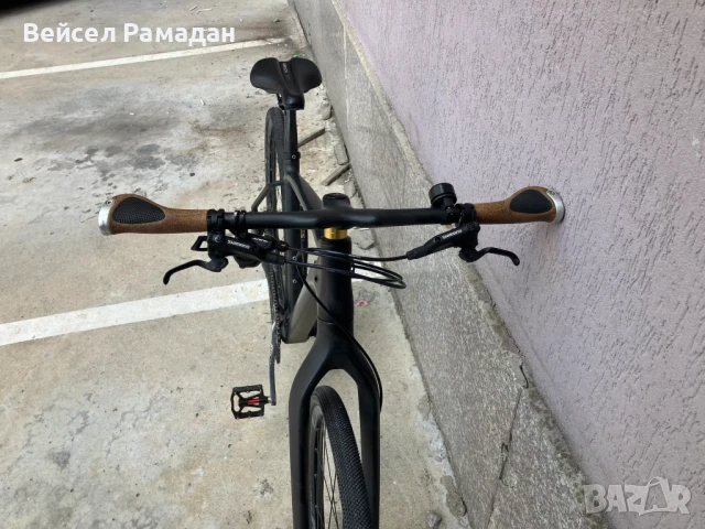 Фитнес велосипед Carbon, 49см, 2х10, XTR монтаж, снимка 3 - Велосипеди - 51172314