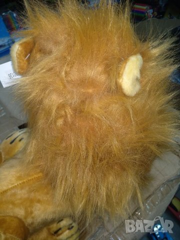 Плюшен лъв,около 1м, легнал, снимка 2 - Плюшени играчки - 36233271