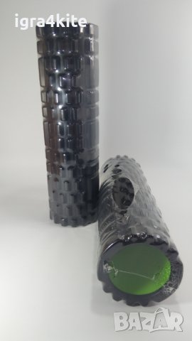 Големи класически фоумролер 45x14 ЧЕРЕН ЦВЯТ 2 МОДЕЛА Foam roller