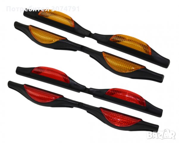 Протектор за Автомобилна Врата със Светлоотразител, Комплект от 2бр., снимка 3 - Аксесоари и консумативи - 32929506