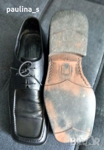 Италиански мъжки обувки от естествена кожа , снимка 5 - Ежедневни обувки - 36715915