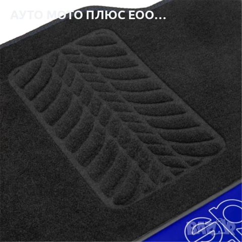 Комплект универсални автомобилни стелки Sparco със Сини кантове., снимка 4 - Аксесоари и консумативи - 53302399